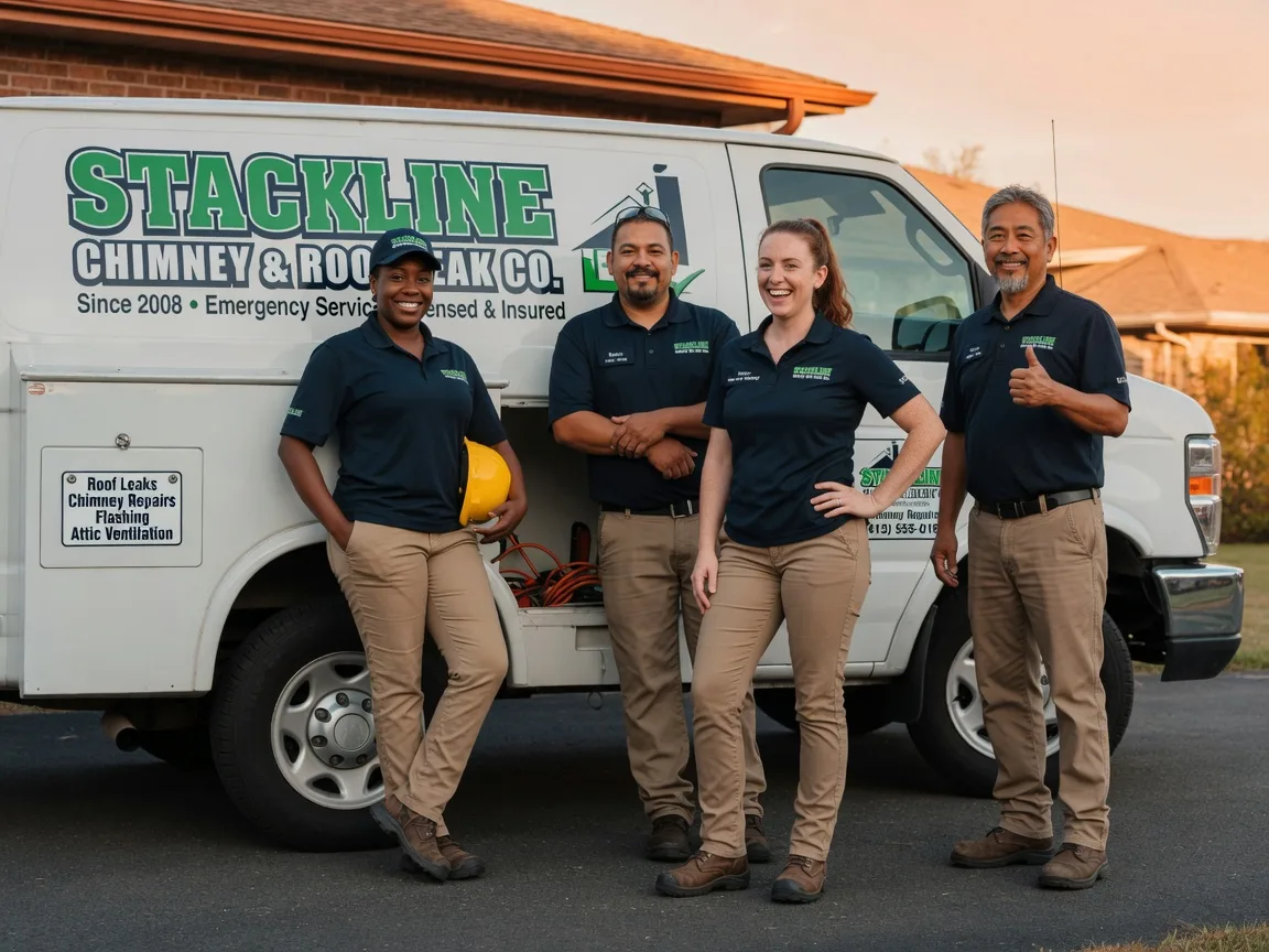 Chimney flashing repair company in Maynardville, TN